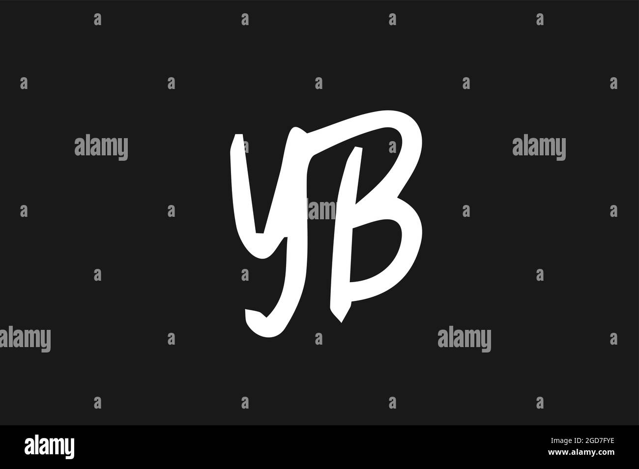 Alphabetic logo design Initial Logo vector for Business or Brand Stock Vector