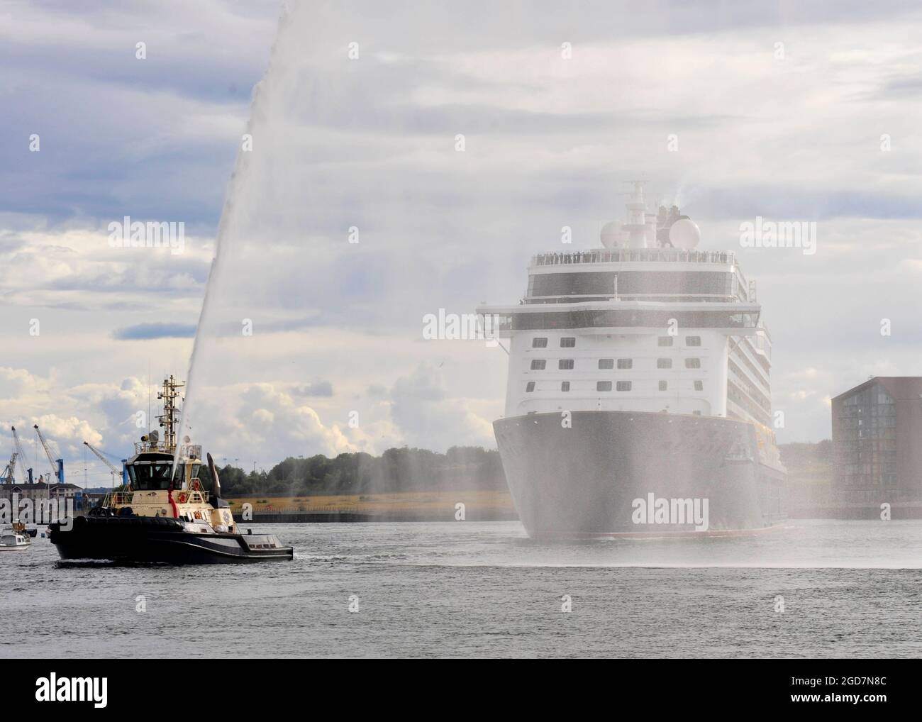 AUGUST, 2021. NORTH SHIELDS, ENGLAND. OUTWARD BOUND