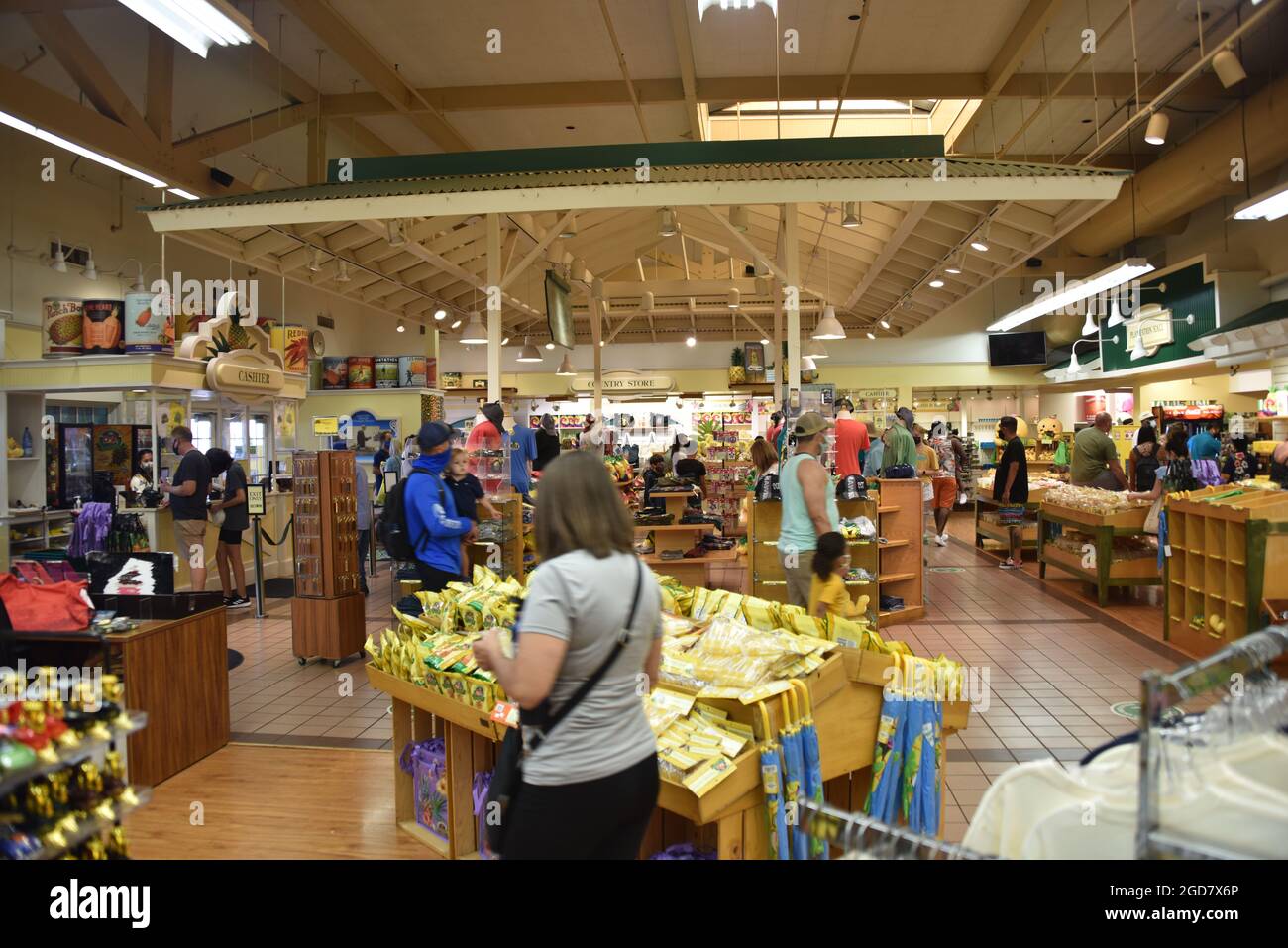 Oahu HI U.S.A. 6/3&6/2021. Dole Plantation. Gardens. Pineapple Express