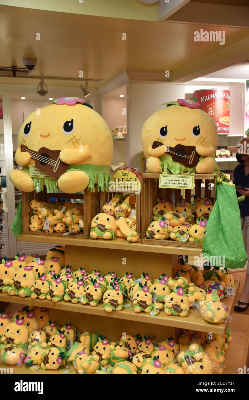 Oahu HI U.S.A. 6/3&6/2021. Dole Plantation. Gardens. Pineapple Express