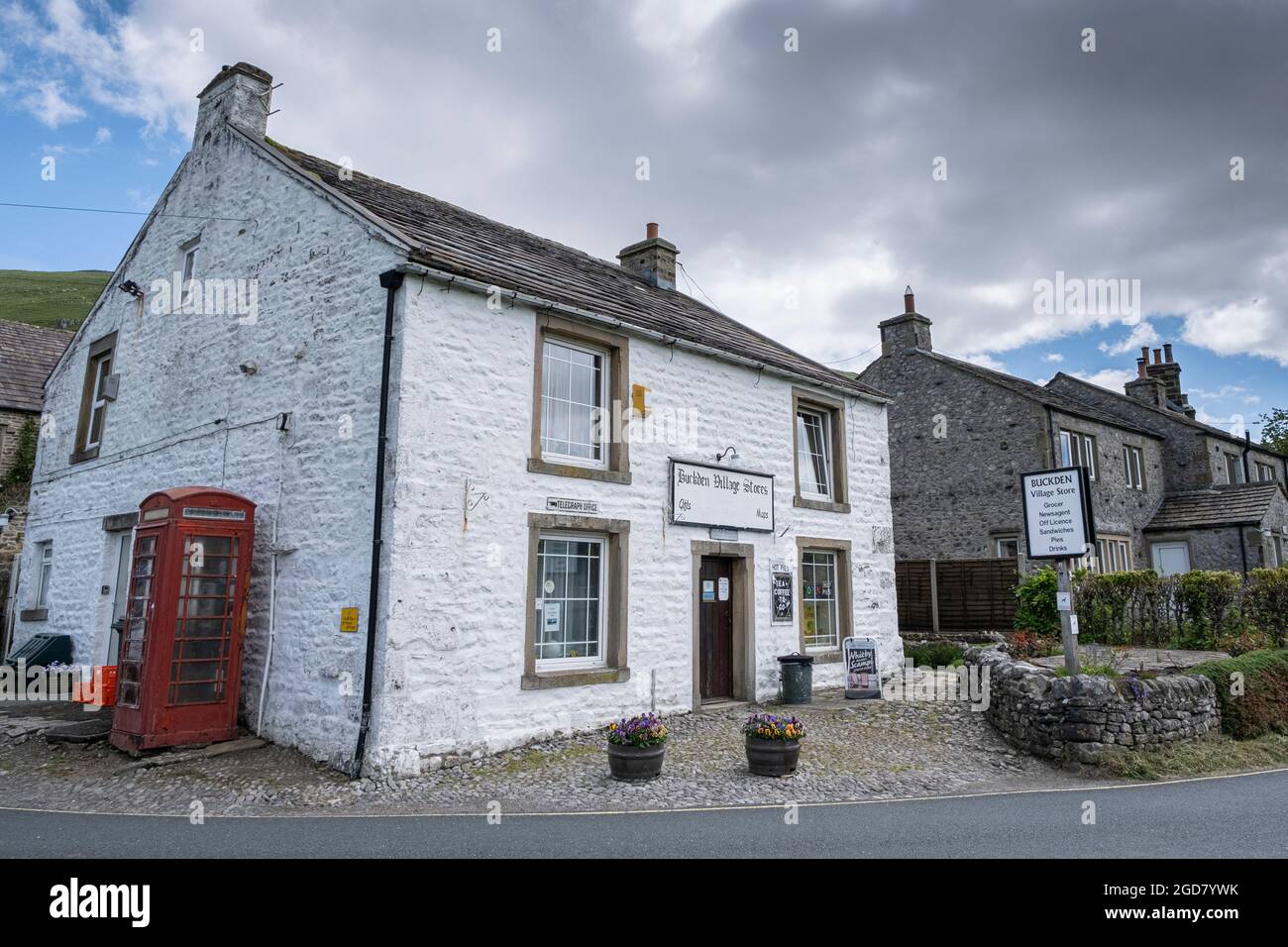 Buckden Village Stores, North Yorkshire, Yorkshire Dales National Park