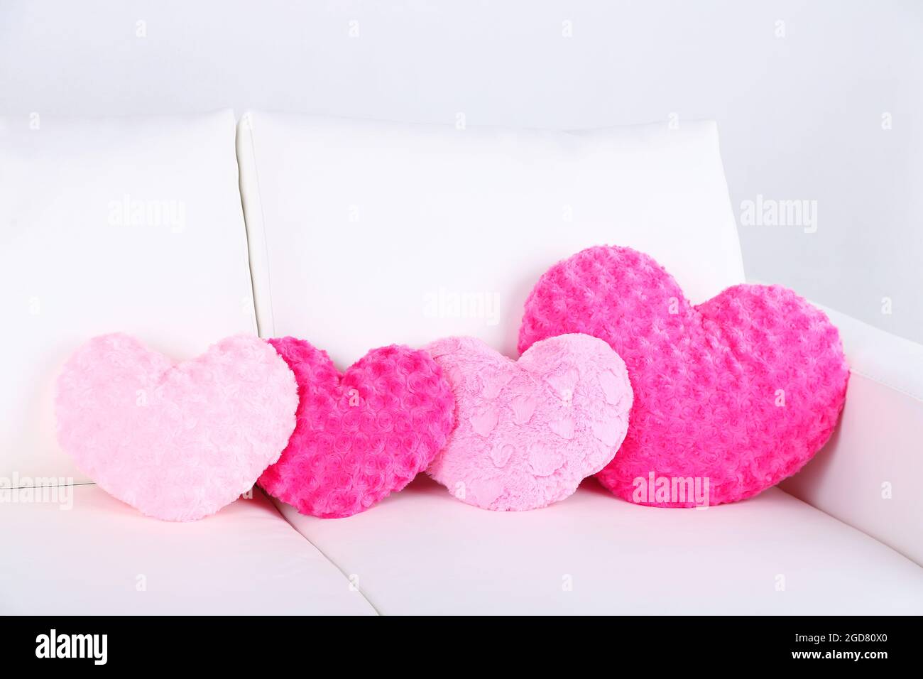 small heart shaped pillows
