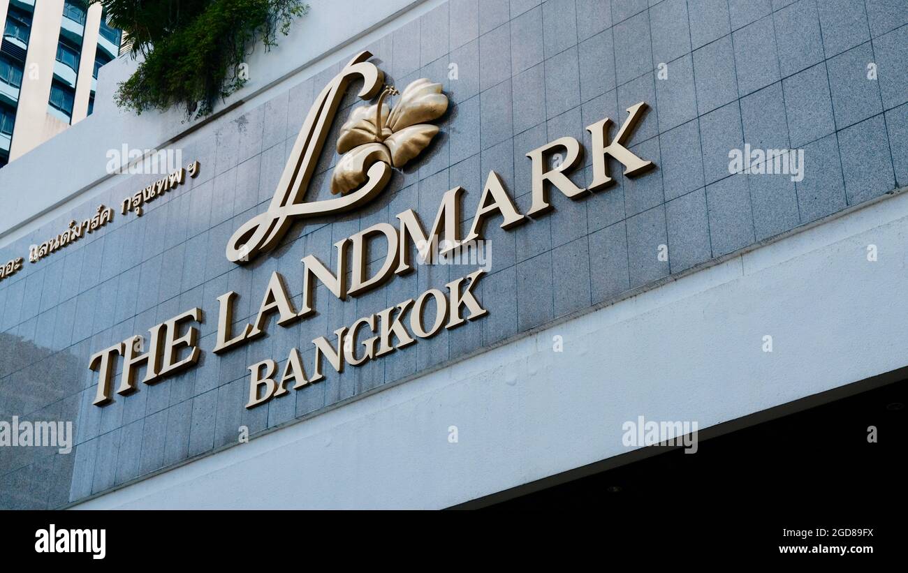 The Landmark Bangkok Sukhumvit Road Khwaeng Khlong Toey Stock Photo Alamy