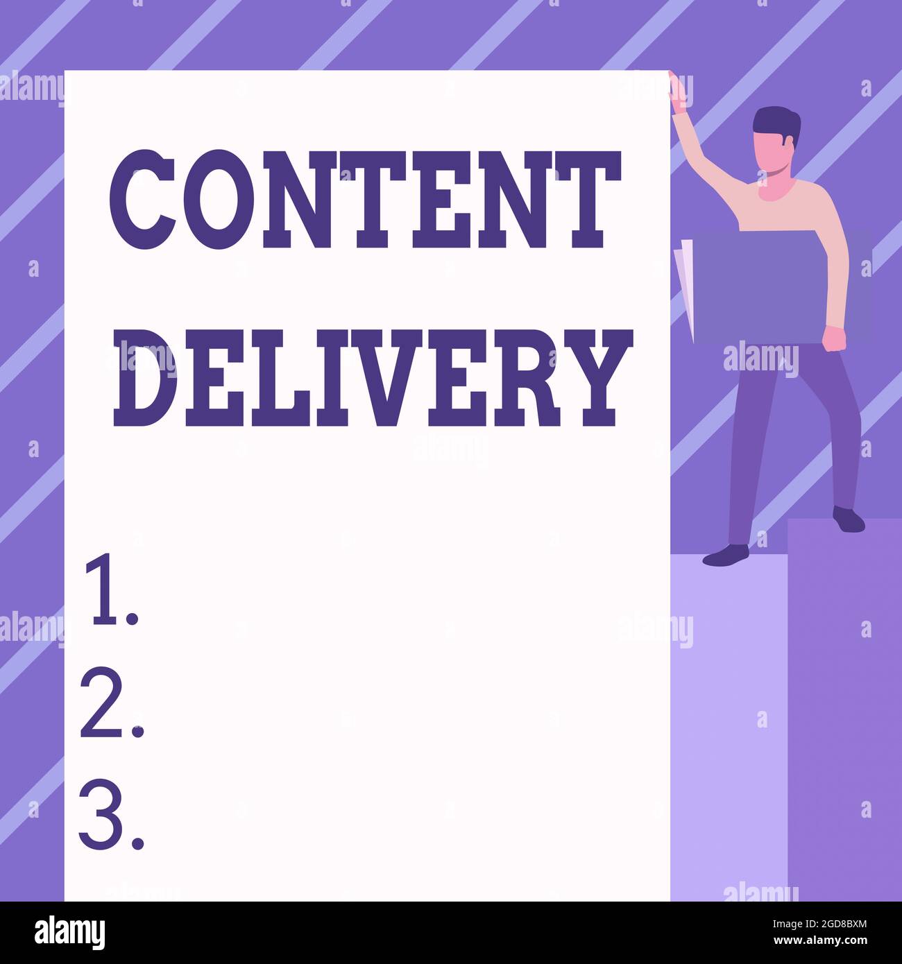 Inspiration showing sign Content Delivery. Business showcase ...