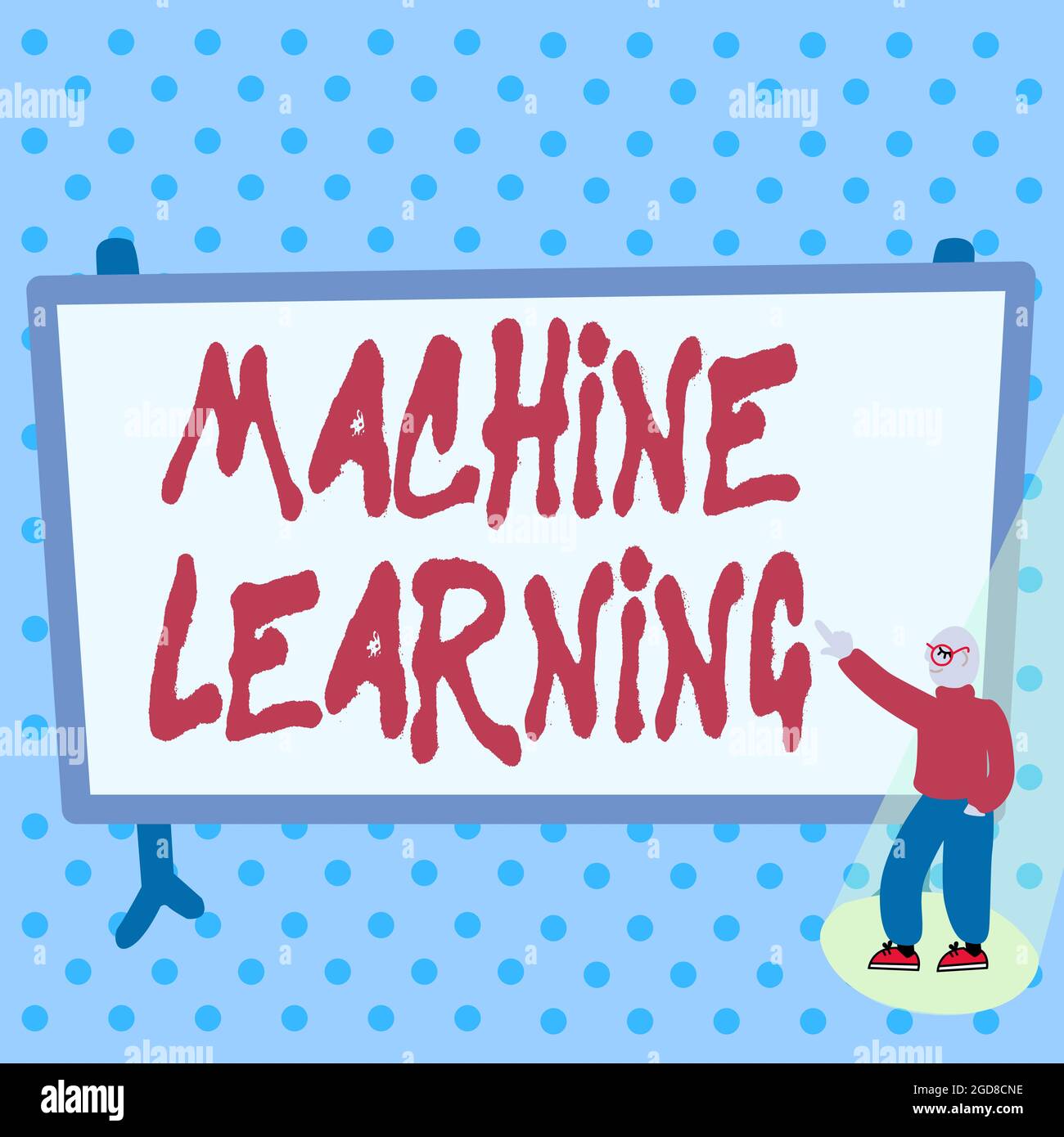 Machine Learning Signs Text sign showing Machine Learning. Conceptual photo scientific study ...