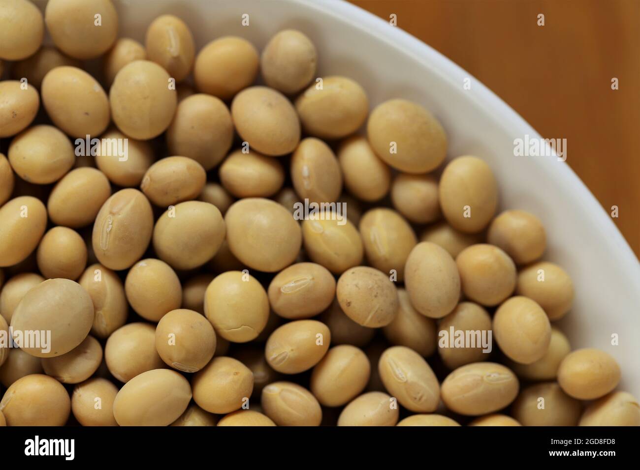 Soybeans Background.Vegetable source of protein. Soybean closeup. Vegan and vegetarian plant
