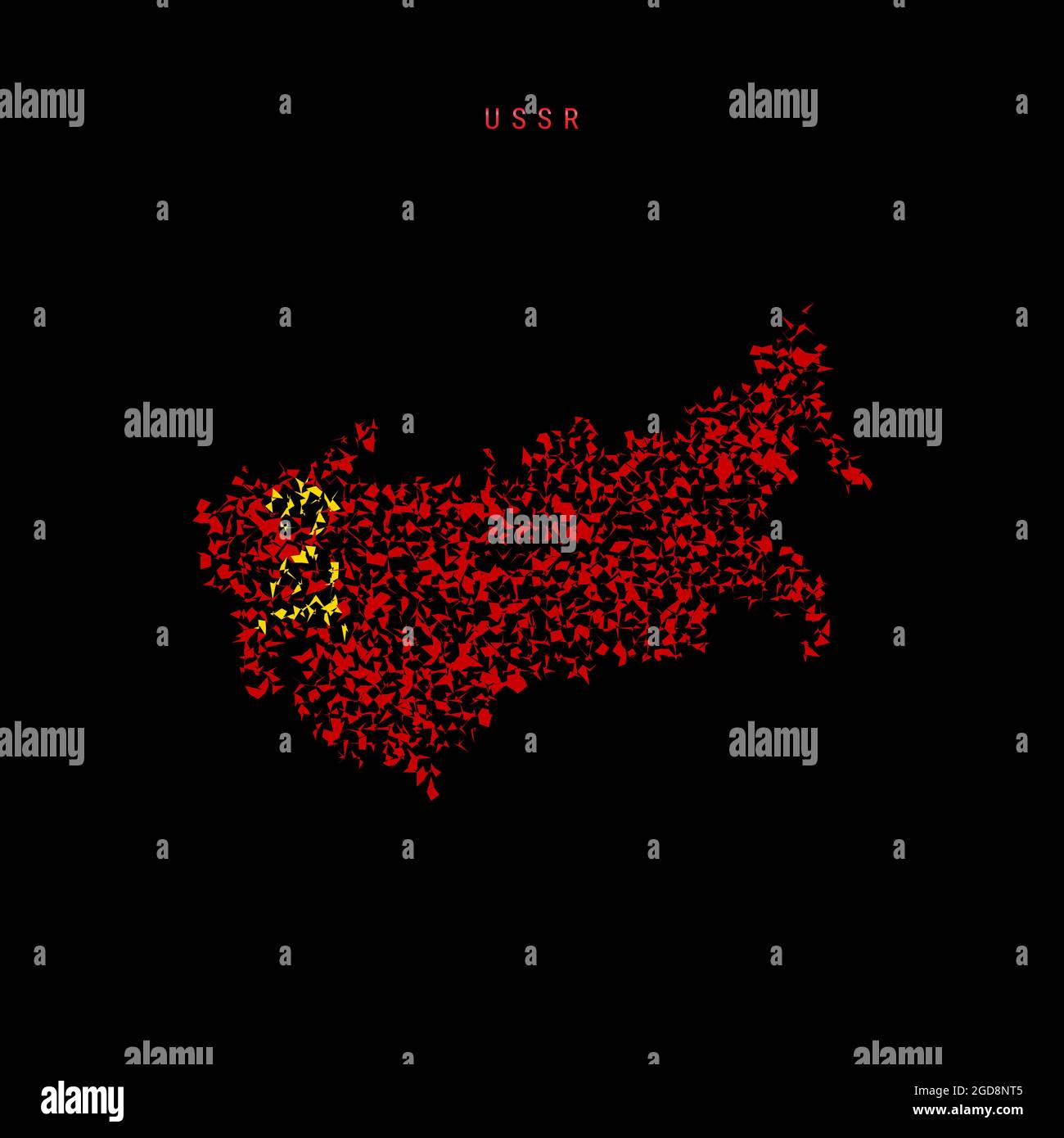 Russia Flag Map, Chaotic Particles Pattern in the Russian Flag Colors.  Vector Illustration Stock Vector - Illustration of pattern, particles:  224346140