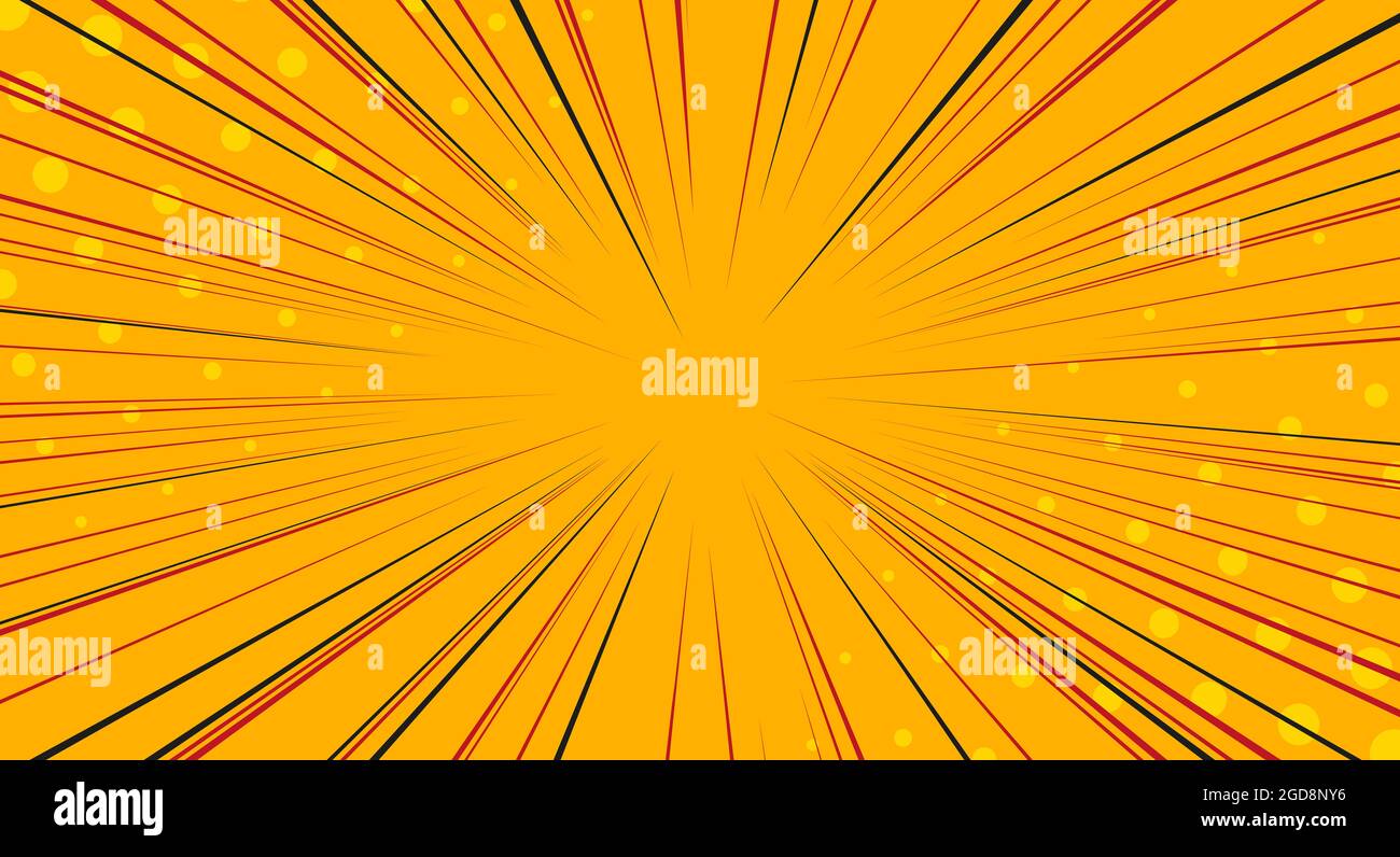 Comic book superhero background. Manga speed frame in pop art style ...