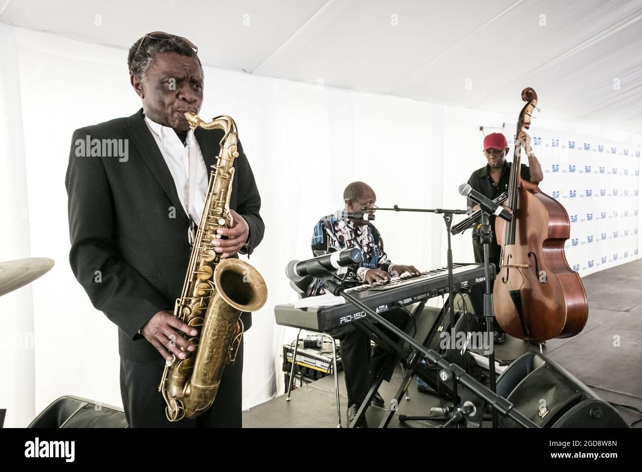 JOHANNESBURG, SOUTH AFRICA Jul 29, 2021 Three African males playing