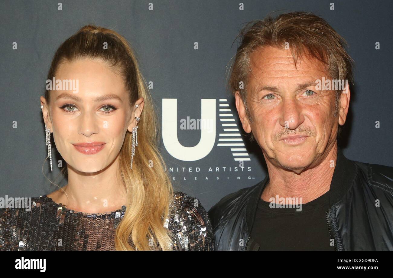 Los Angeles, Ca. 11th Aug, 2021. Dylan Penn, Sean Penn, at the film screening of Flag Day on August 11, 2021 at the Directors Guild of America in Los Angeles, California. Credit: Faye Sadou/Media Punch/Alamy Live News Stock Photo