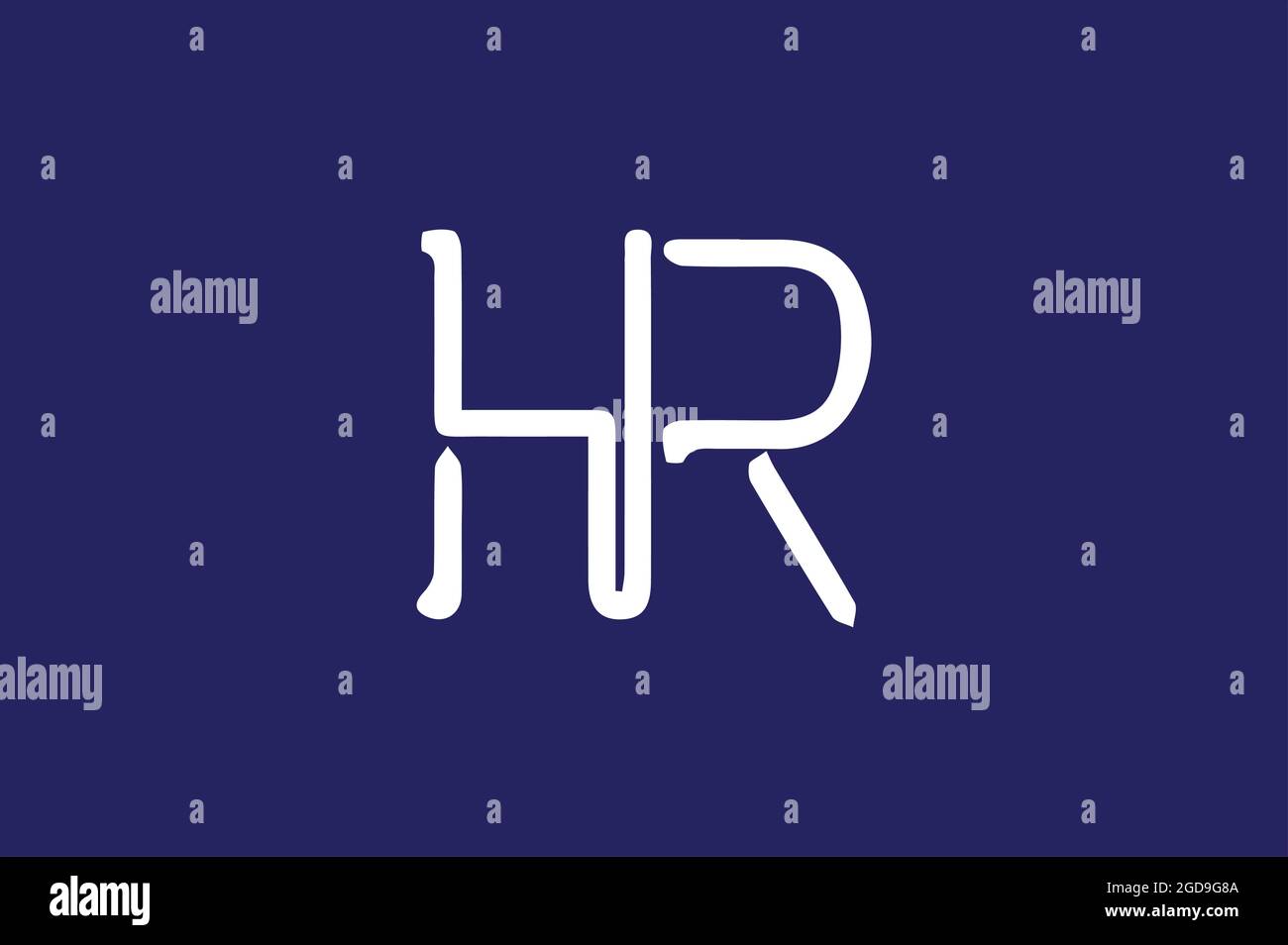 Alphabetic Logo design Stock Vector