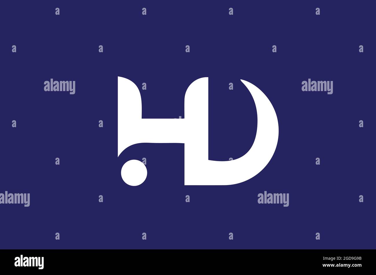 Alphabetic Logo design Stock Vector