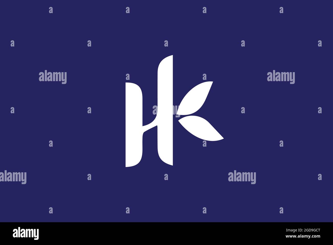 Alphabetic Logo design Stock Vector