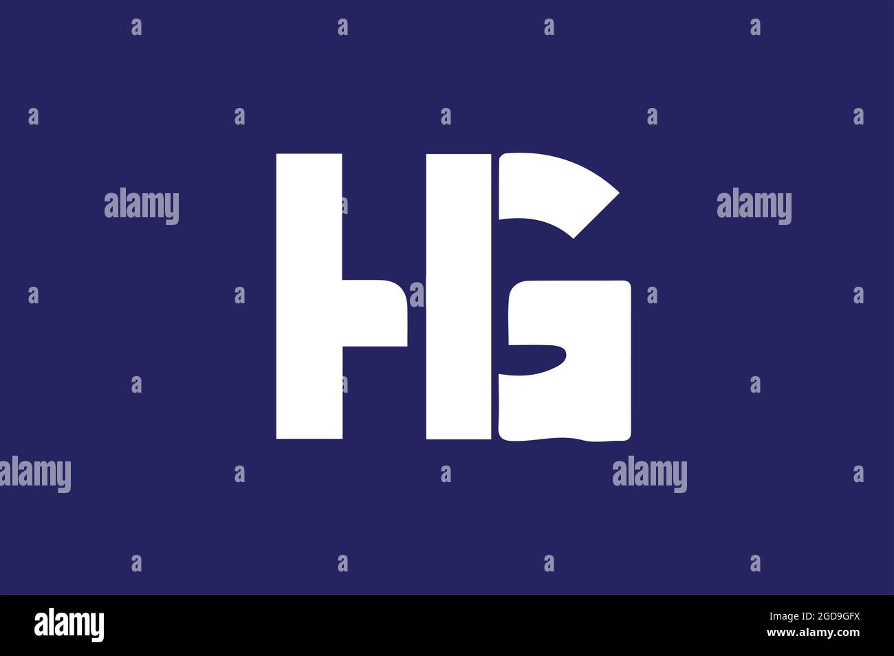 Alphabetic Logo design Stock Vector