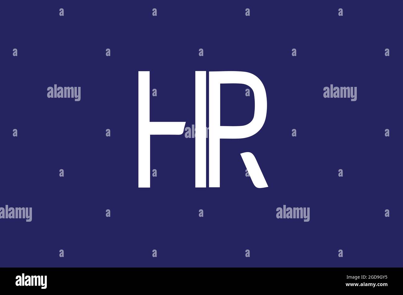 Alphabetic Logo design Stock Vector