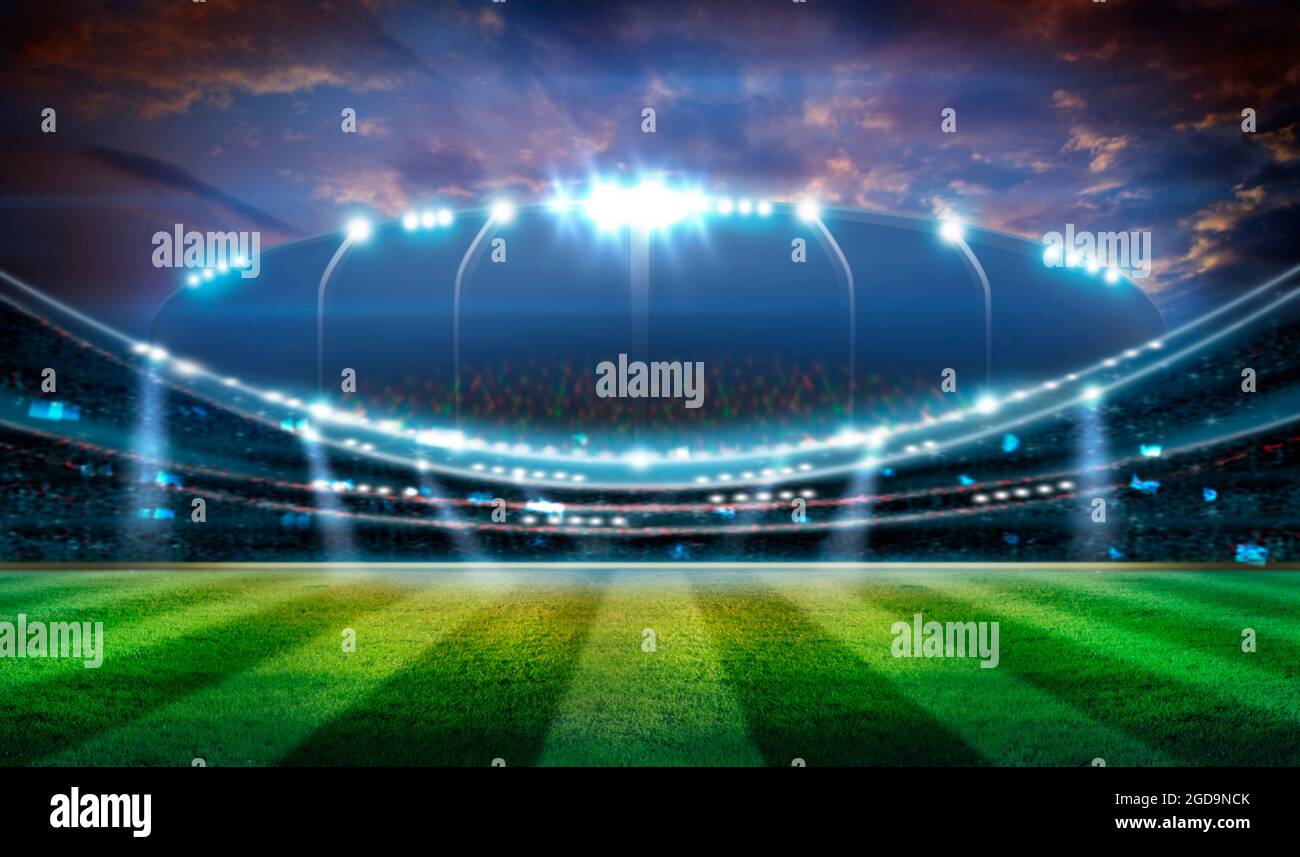 Stadium 3d hi-res stock photography and images - Alamy