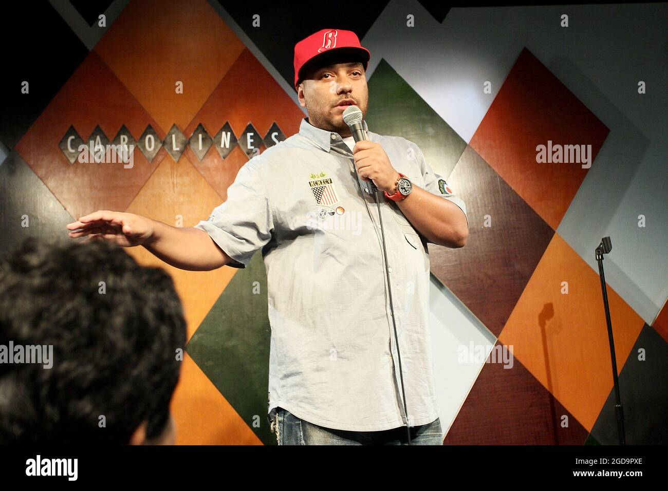 New York, NY, USA. 15 July, 2011. DJ Cipha Sounds, performs at the Ron Artest - The Ultimate Tour Stand-Up Show at Caroline's On Broadway. Credit: Steve Mack/Alamy Stock Photo