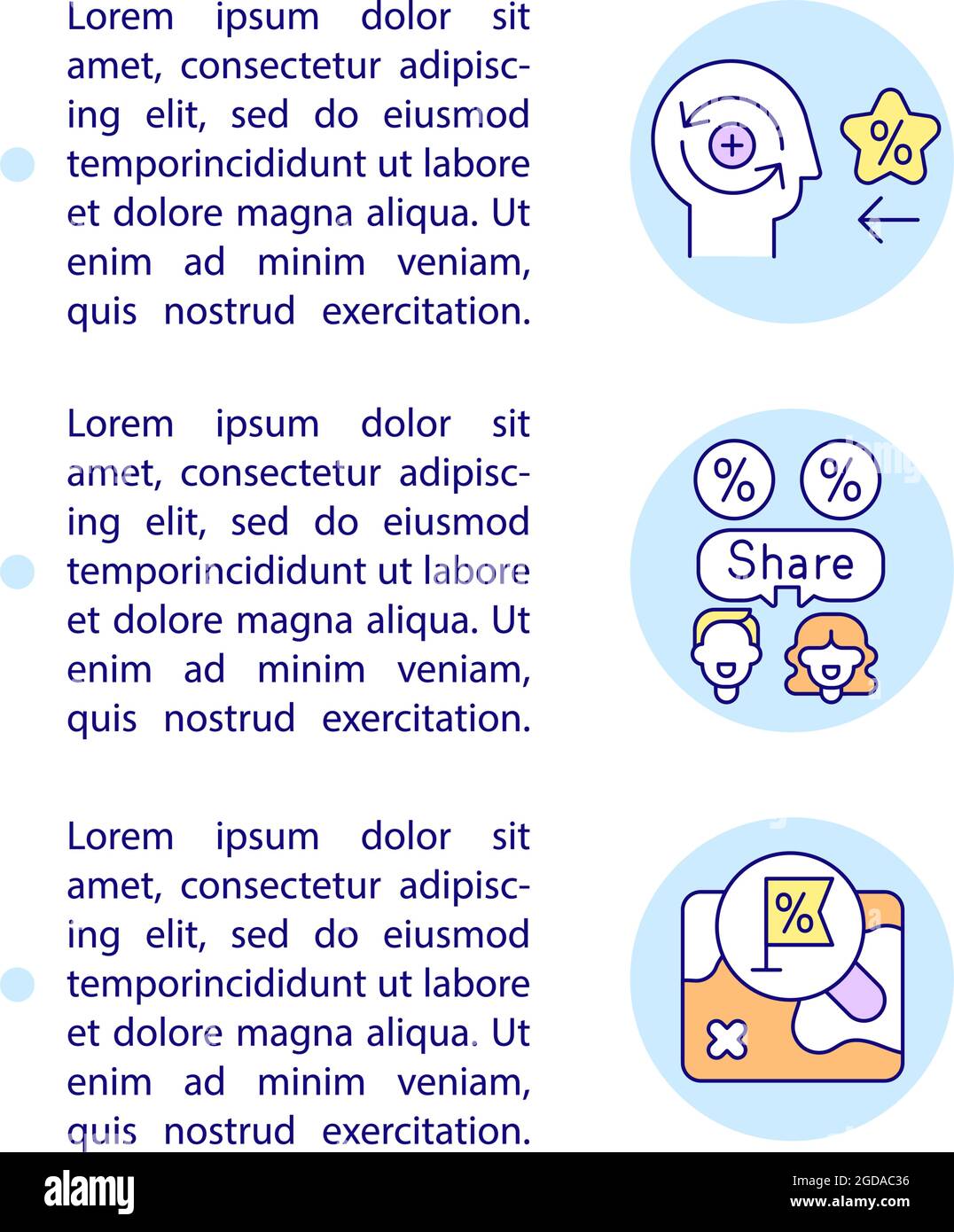 Benefits of gamification concept line icons with text Stock Vector ...
