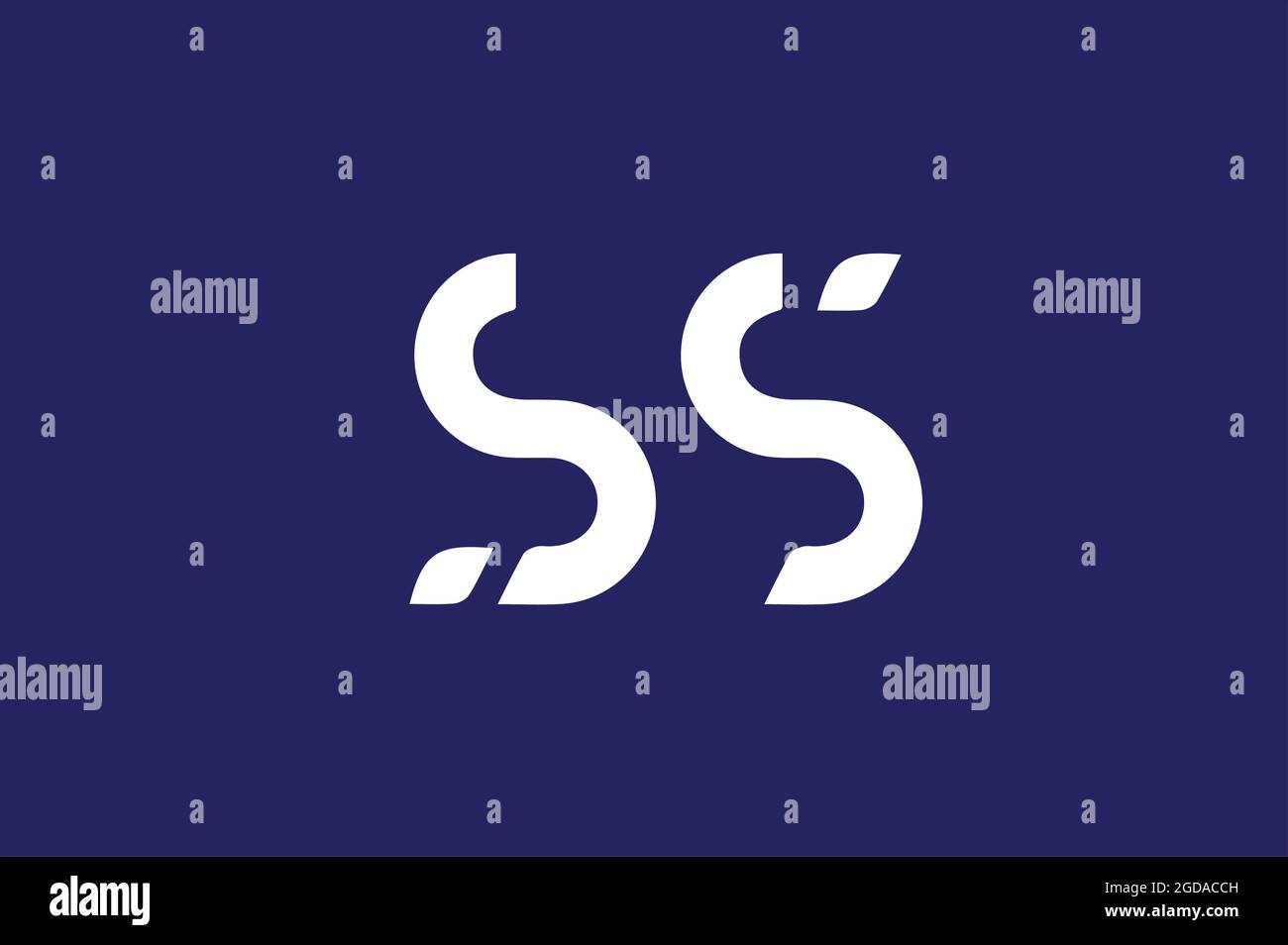 Alphabetic logo design vector initial logo vector Stock Vector