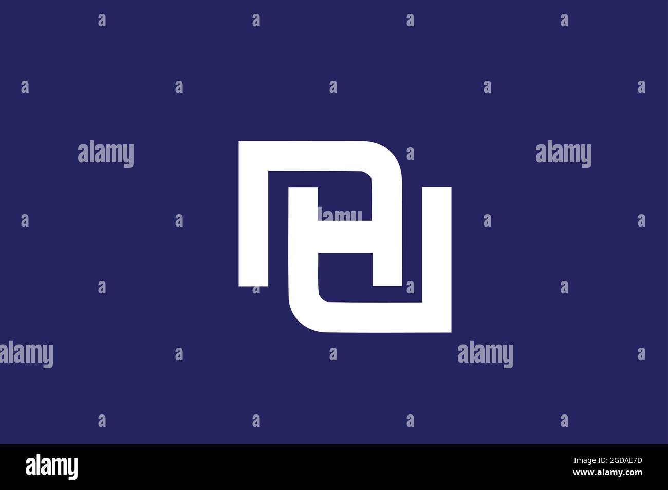 Alphabetic logo design vector initial logo vector Stock Vector