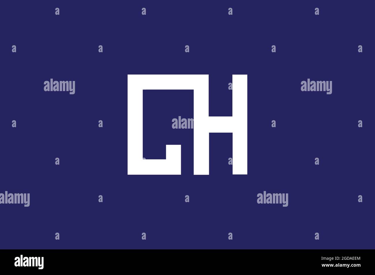 Alphabetic logo design vector initial logo vector Stock Vector