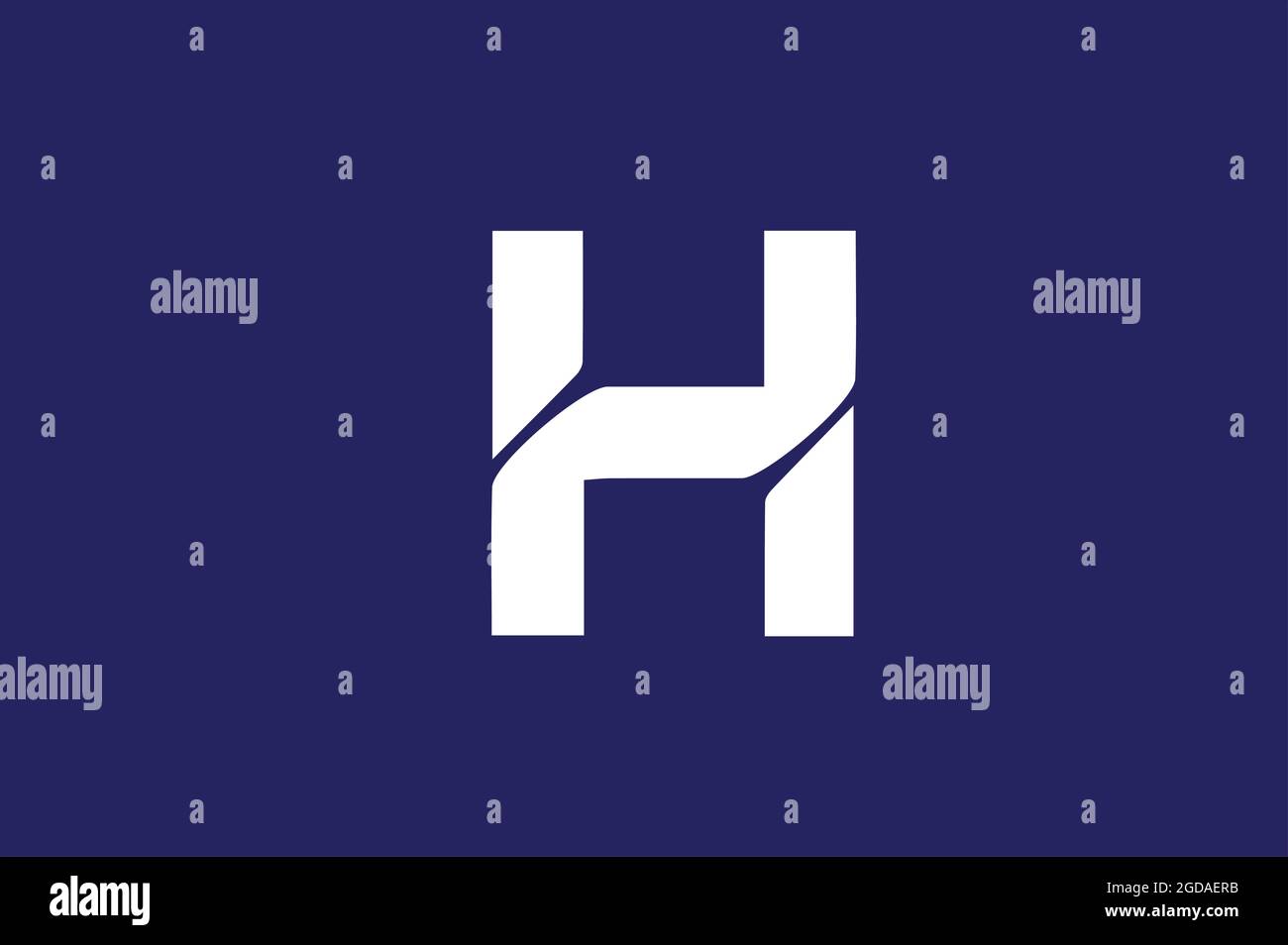 Alphabetic logo design vector initial logo vector Stock Vector