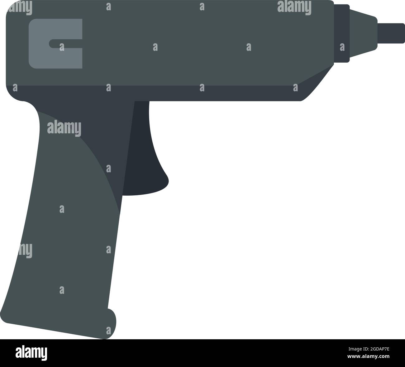 Polyurethane foam pistol icon flat isolated vector Stock Vector