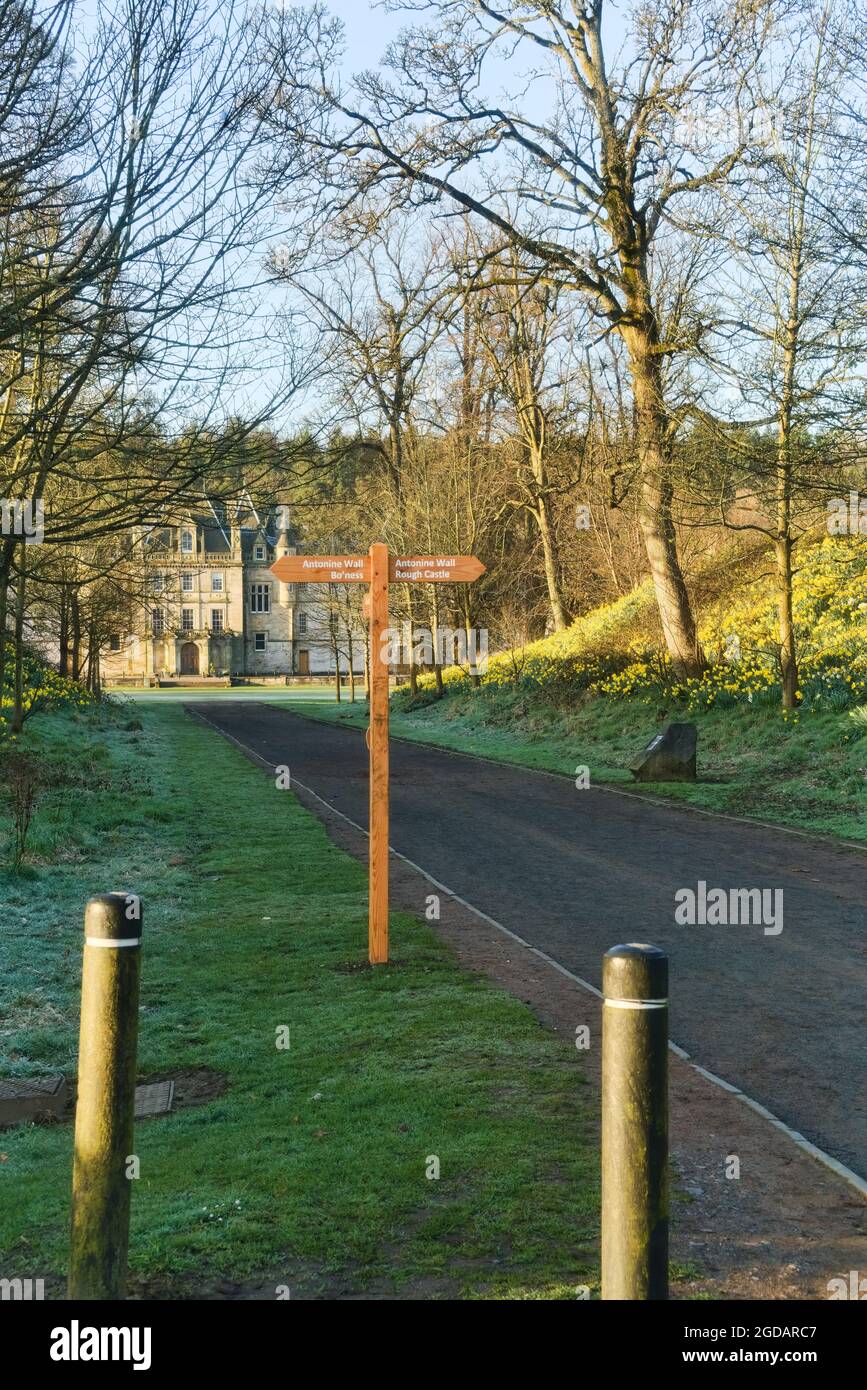 Popular, Callendar, Public, Park, Callander, House, Chateau, Mansion