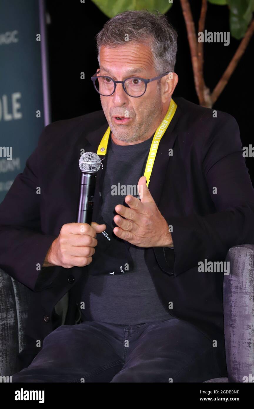World Renown Designer KENNETH COLE Keynote Speaker at 'Magic Las Vegas 2021'Discussing The State Of The Fashion Industry, The Power Of the Brande And Stock Photo