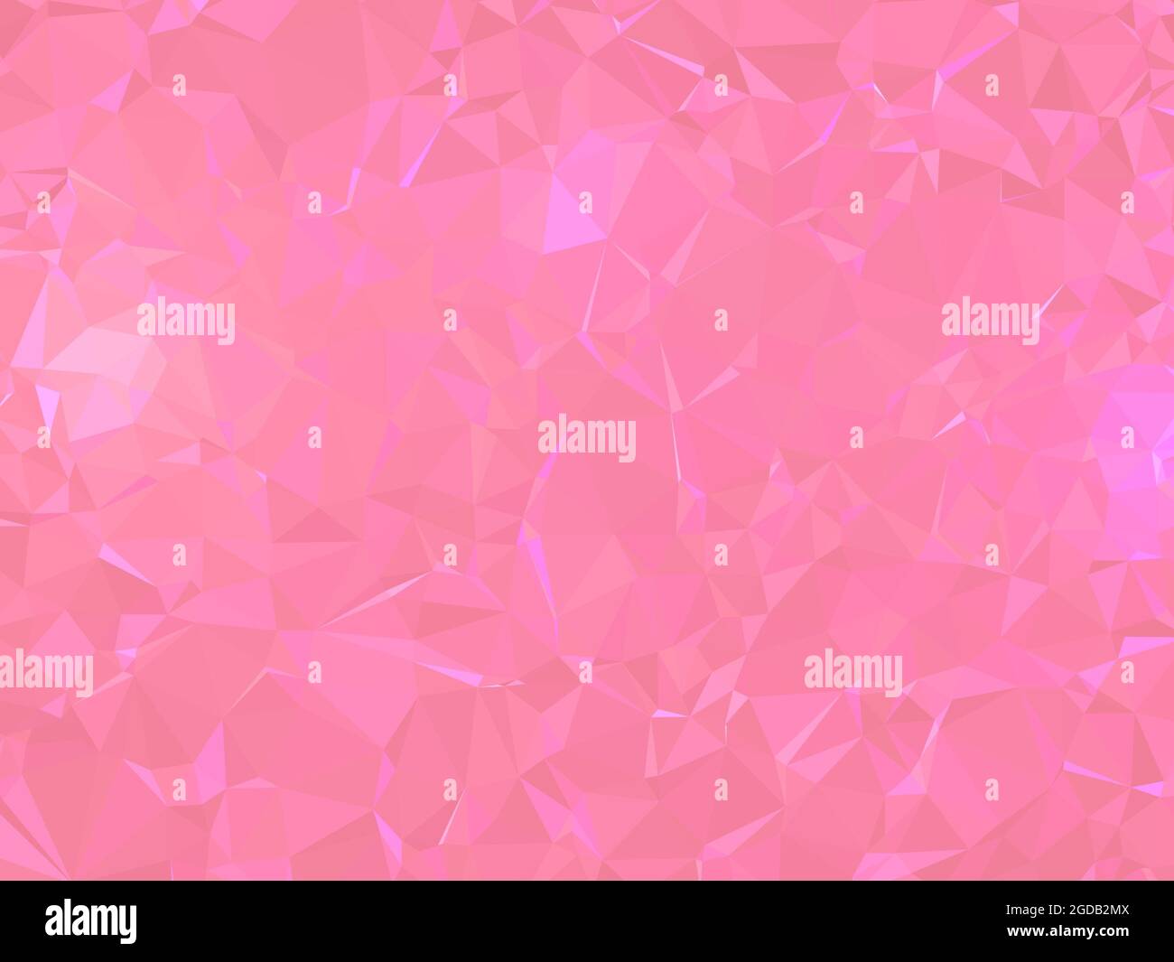 Low poly abstract background illustration in pink Stock Photo - Alamy