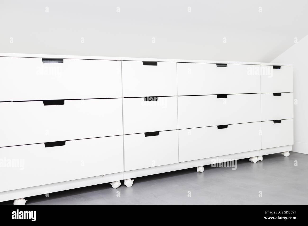 Modern Drawer cabinet with plenty of storage space in a room of a house ...