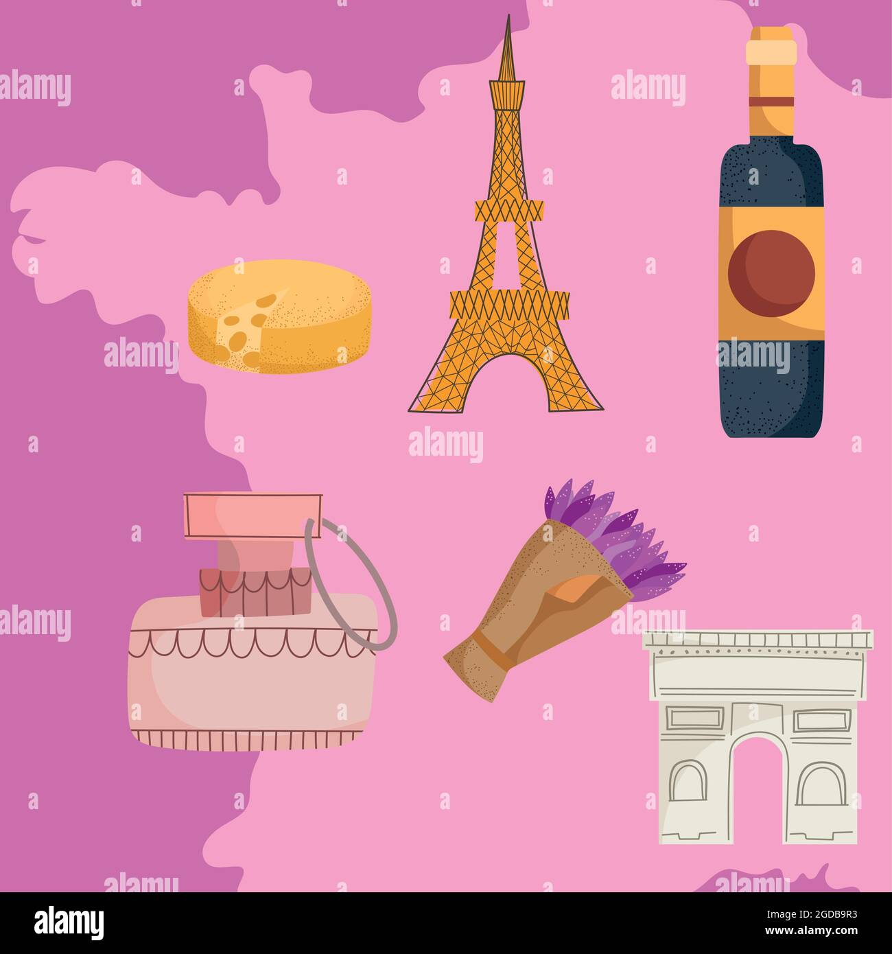 france culture map Stock Vector Image & Art Alamy