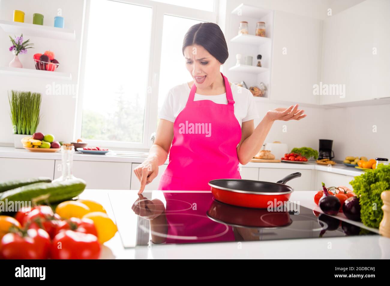 https://c8.alamy.com/comp/2GDBCWJ/photo-of-unhappy-upset-mature-woman-dressed-pink-apron-cooking-luck-dislike-dirty-stove-indoors-house-home-room-2GDBCWJ.jpg