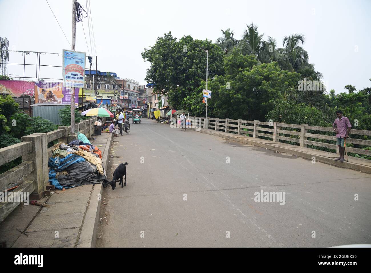 Netaji Subhash bridge over River Saraswati. Tribeni, Hooghly, West ...