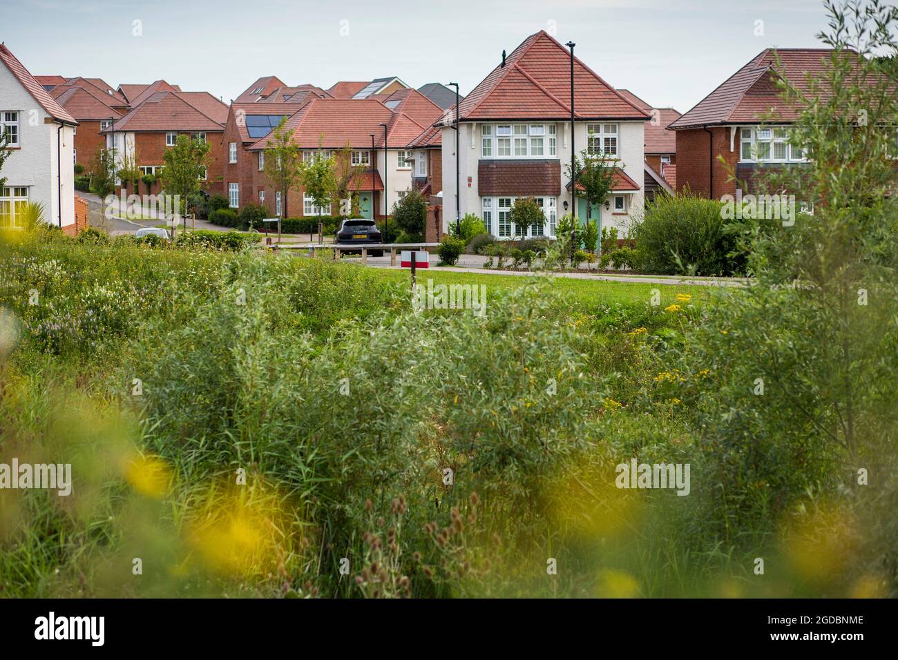 New homes at Ebbsfleet Valley is a new town and redevelopment area in Kent, South East England