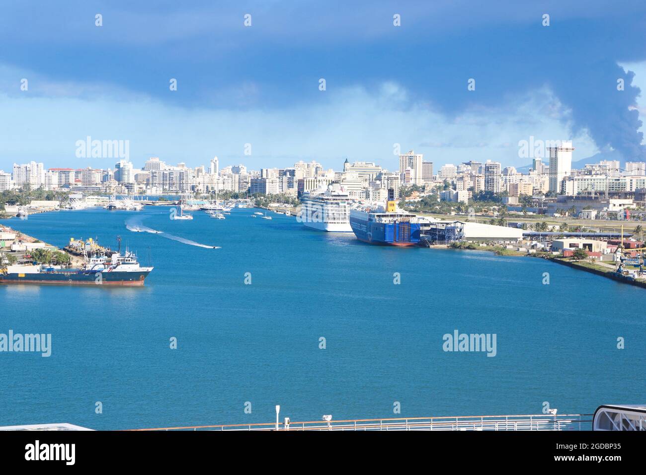 Aerial View San Juan Puerto High Resolution Stock Photography and ...