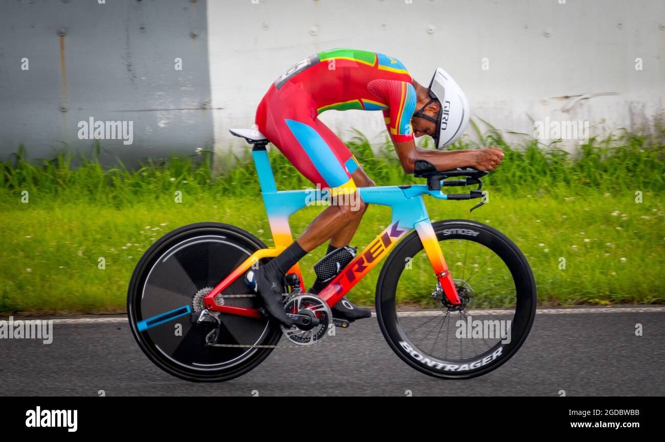 Japan, Olympic cycle road race 2021 Stock Photo