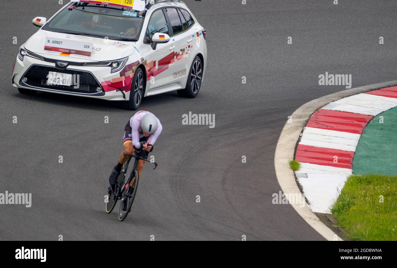 Japan, Olympic cycle road race 2021 Stock Photo