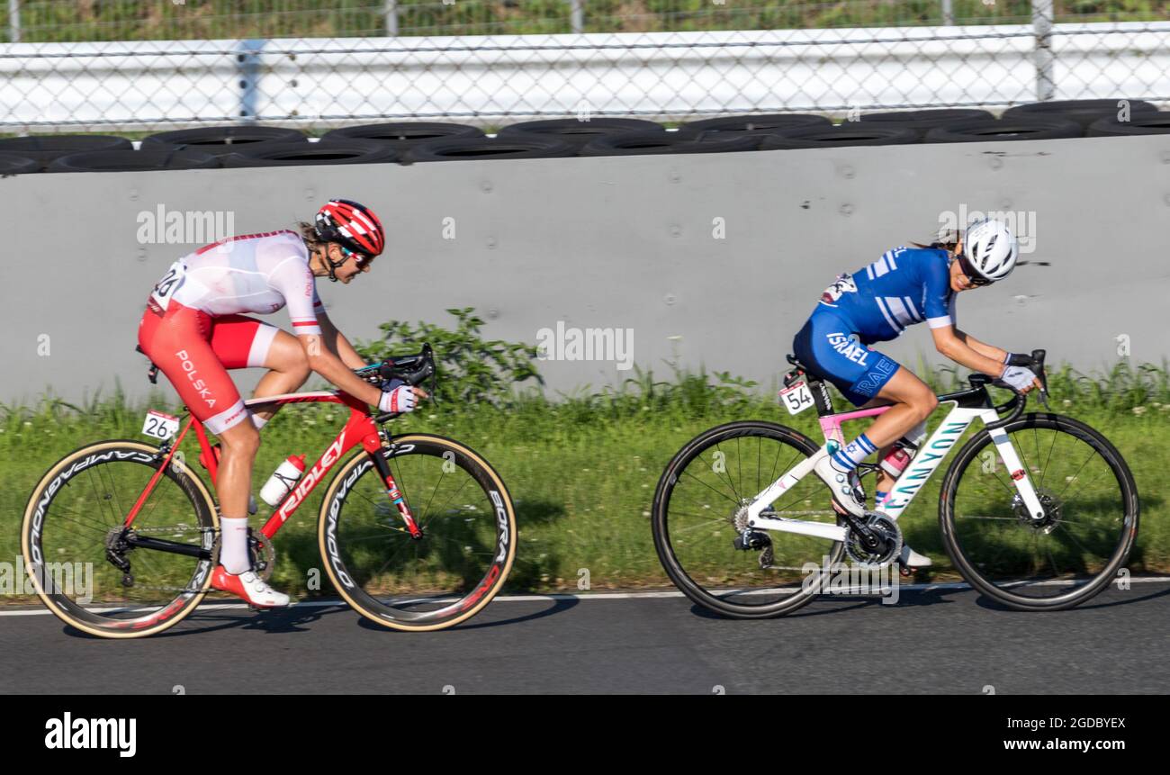 Japan, Olympic cycle road race 2021 Stock Photo Alamy
