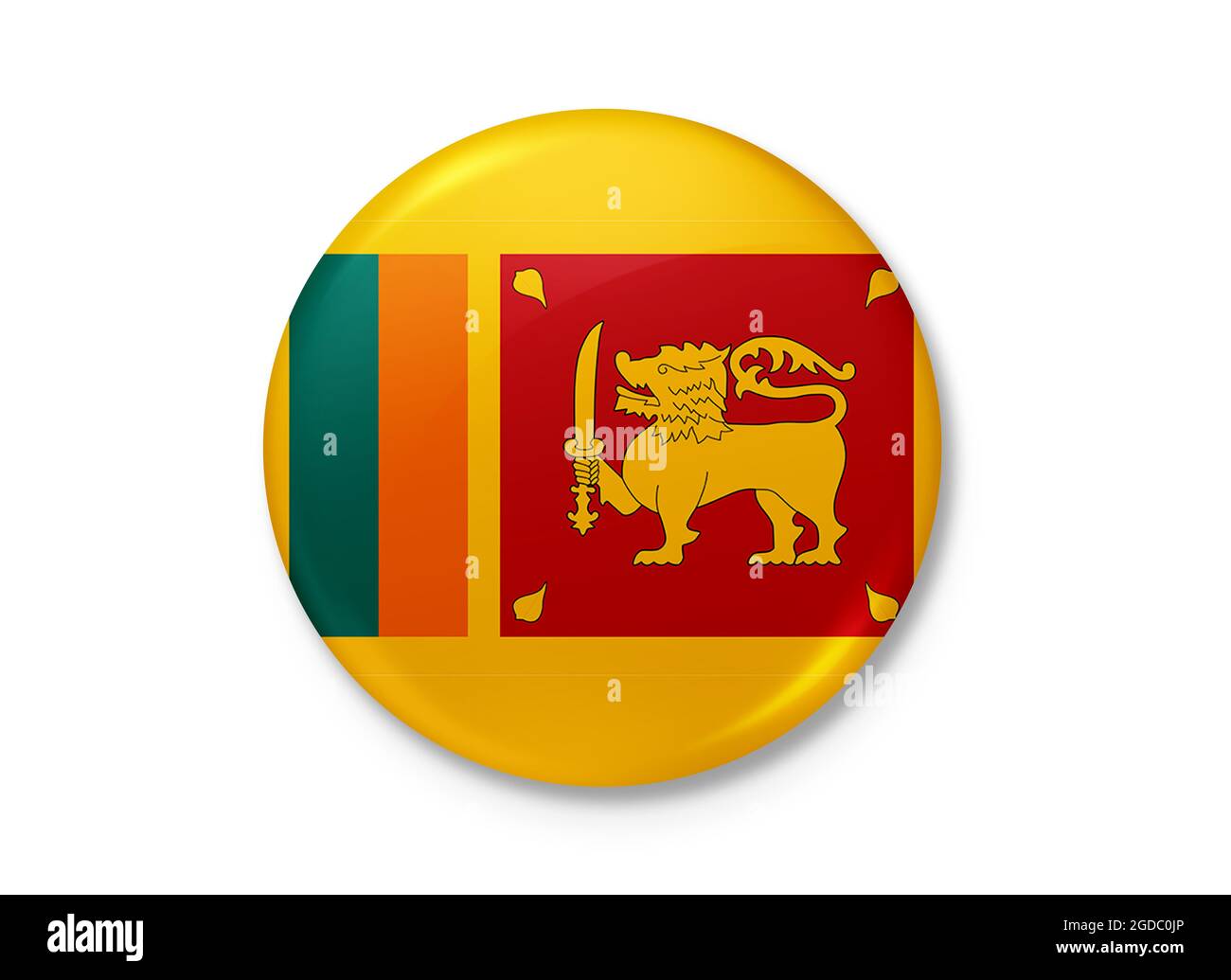 Democratic Socialist Republic of Sri Lanka. Background texture. Colombo. 3d Illustration. 3d Render. Ceylon Stock Photo