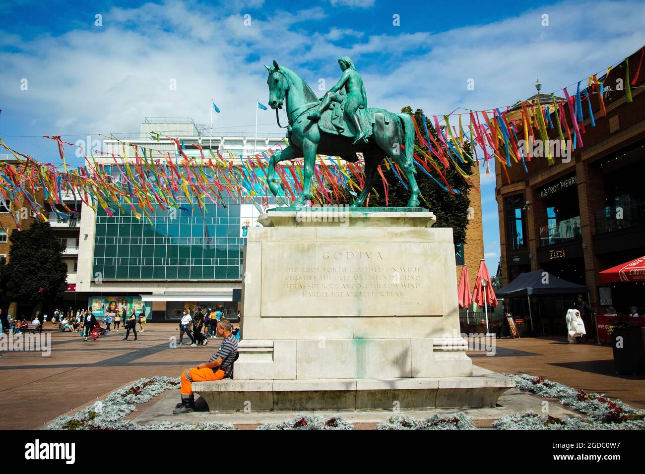 Lady Godiva Coventry Stock Photo Alamy