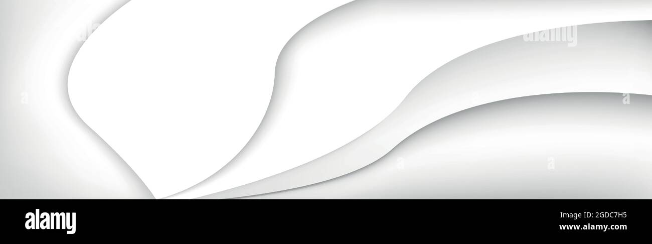 Abstract gray background with shadows and lines - Vector illustration ...