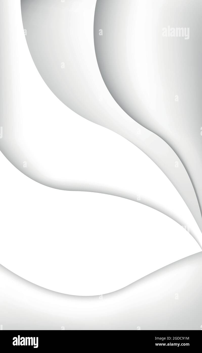 Abstract gray background with shadows and lines - Vector illustration ...