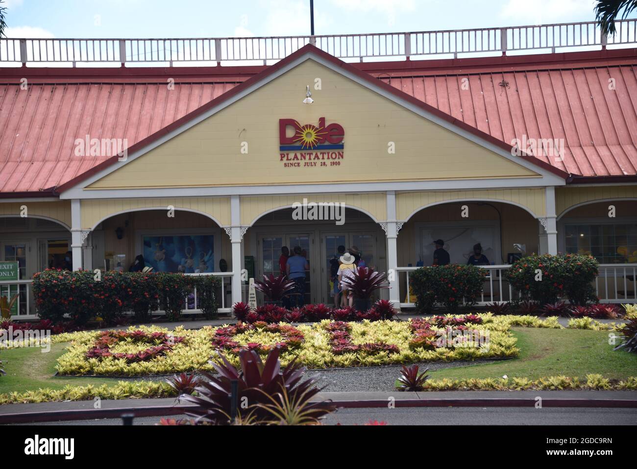 Oahu HI U.S.A. 6/3&6/2021. Dole Plantation. Gardens. Pineapple Express