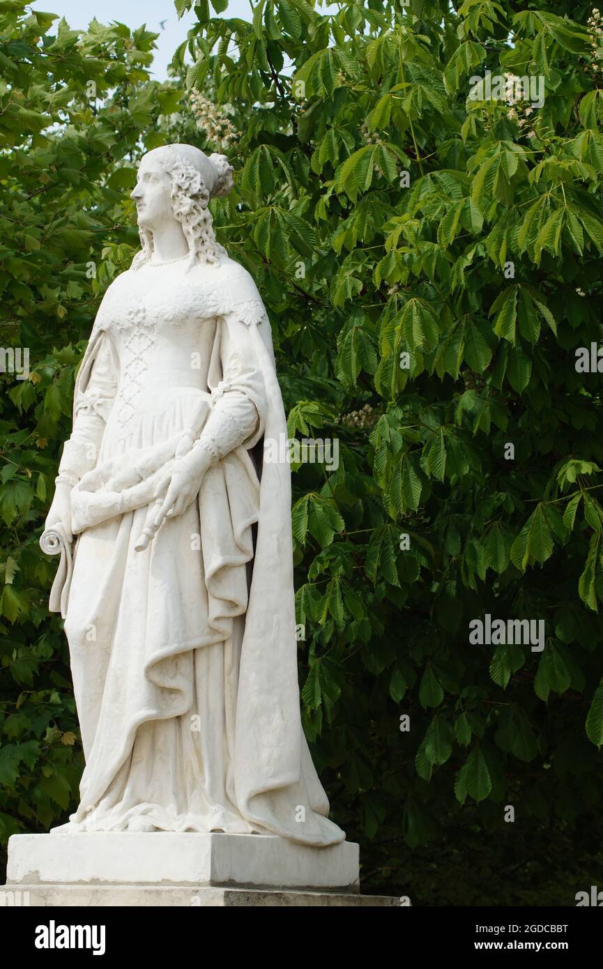 Jardin du Luxembourg Sculpture Paris France Stock Photo Alamy