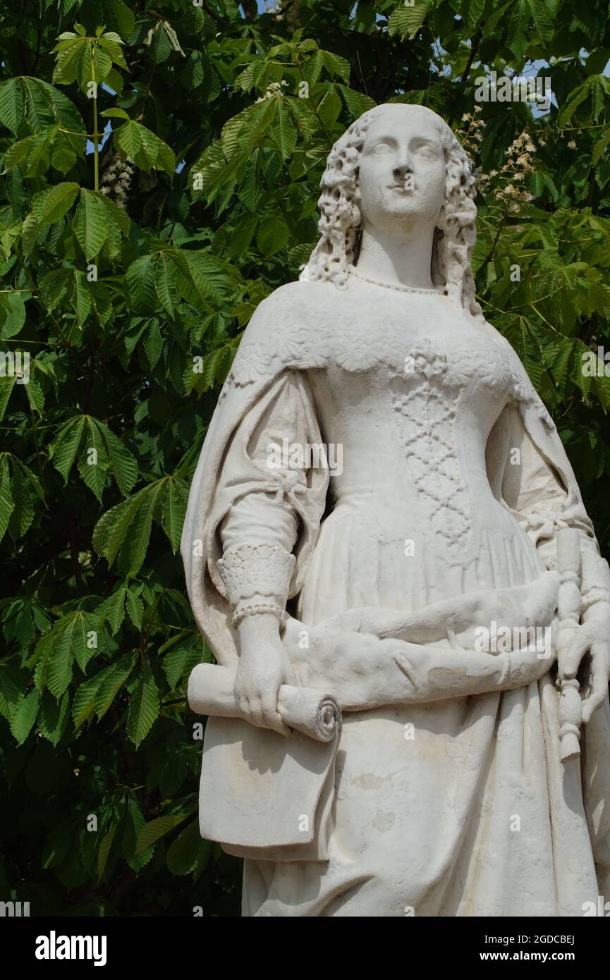 Jardin du Luxembourg Sculpture Paris France Stock Photo Alamy