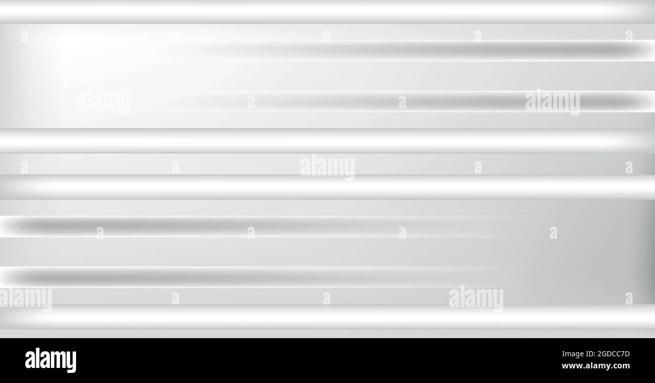 Abstract gray background with shadows and lines - Vector illustration ...