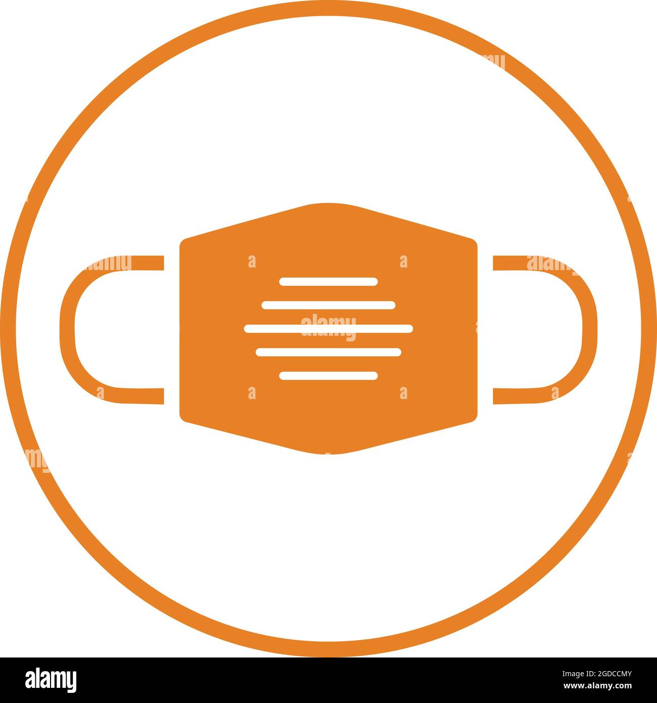 Face, mask, medical icon Vector EPS file. Perfect use for print media