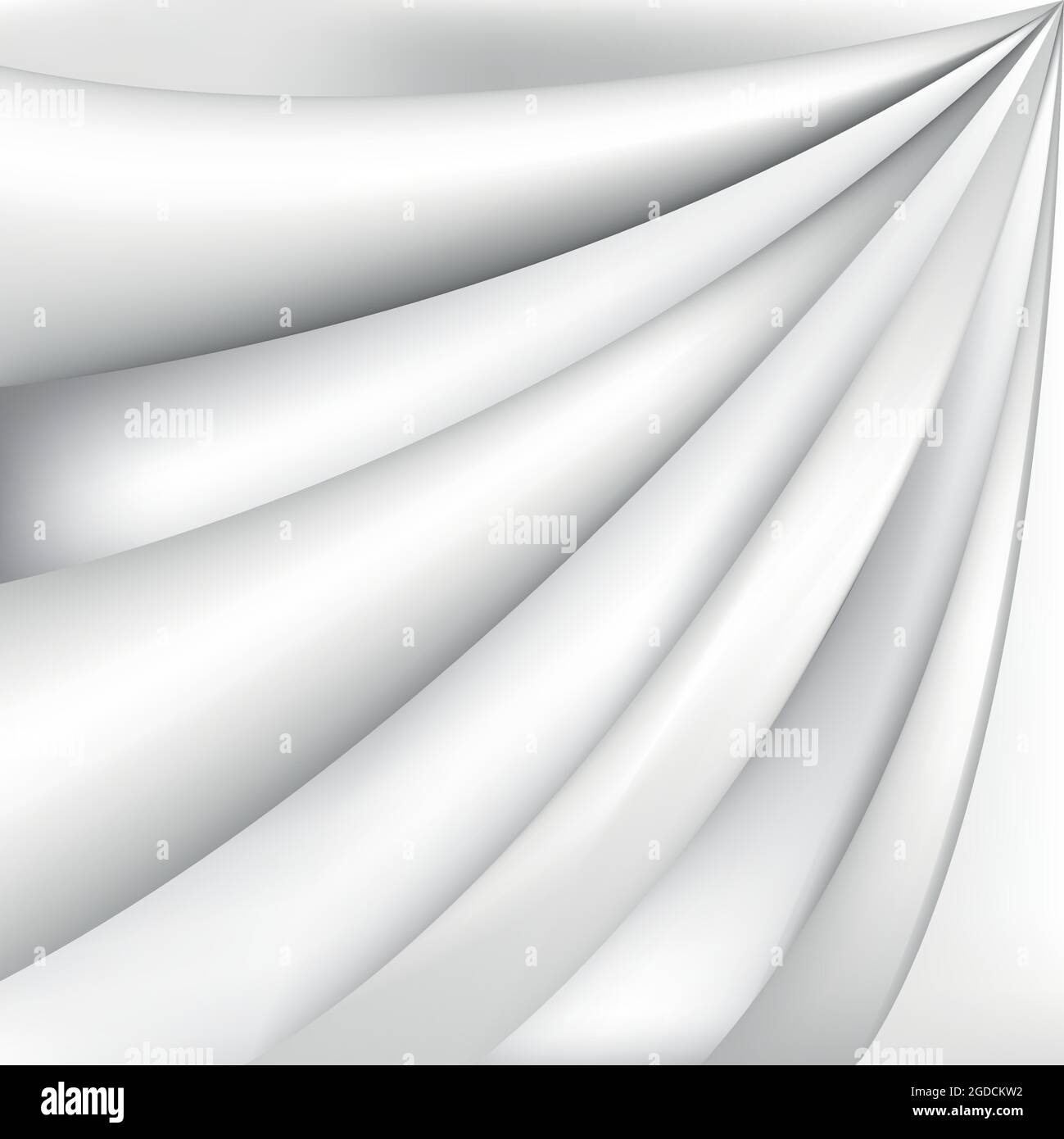 Abstract gray background with shadows and lines - Vector illustration ...