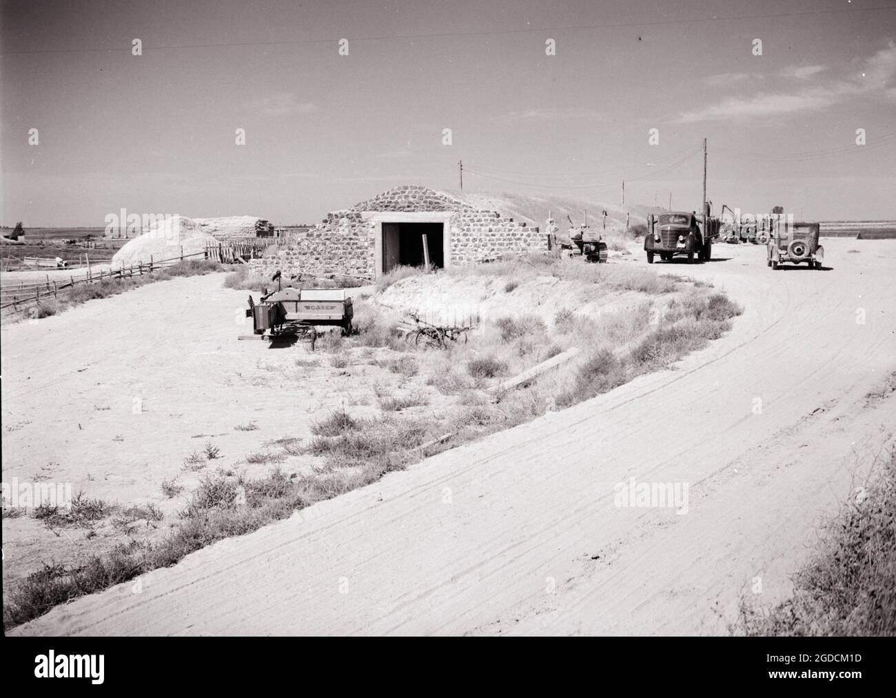 Potato Storage Shed, Idaho Stock Photo Alamy